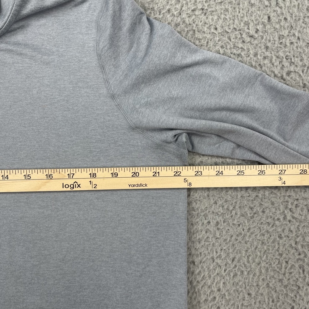 Vuori Halo Essential Hoodie Womens XL Heathered Gray Dream Knit Pullover VW226 - Picture 10 of 12